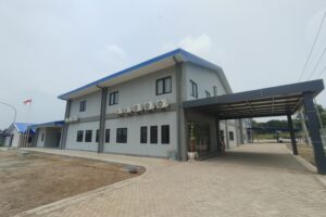 gedung tampak depan
