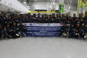 pemberangkatan welder ke korea selatan